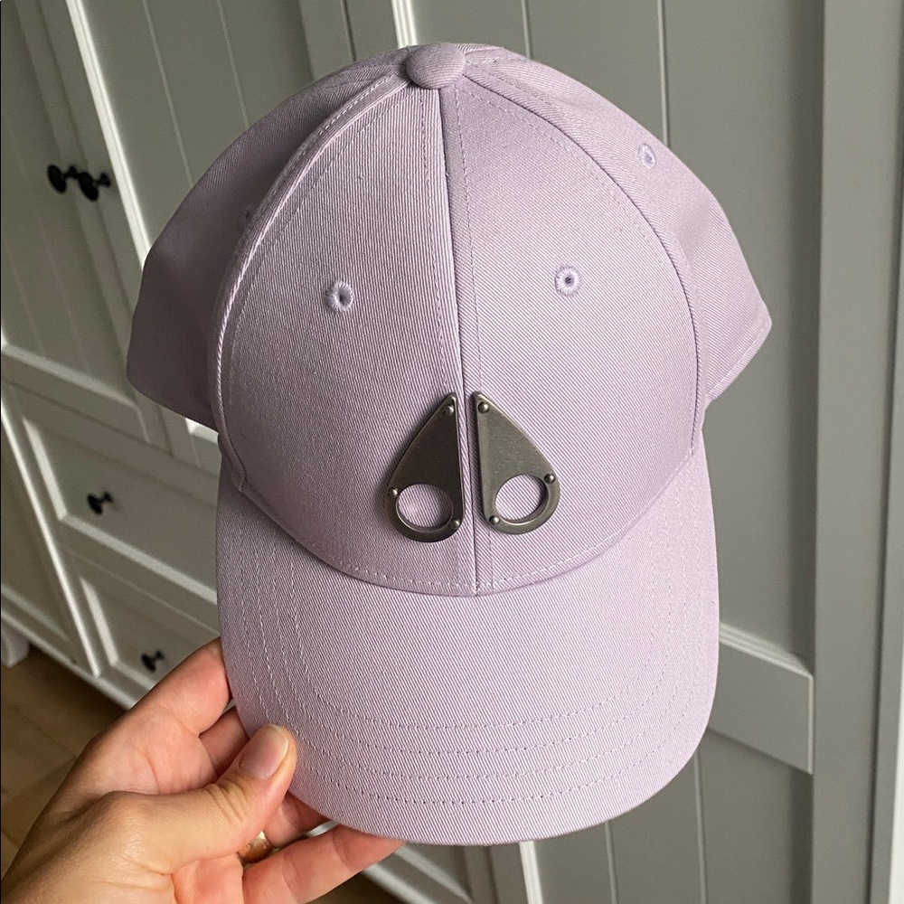 MOOSE KNUCKLES LOGO ICON CAP (ORCHID PETAL) M31MA534